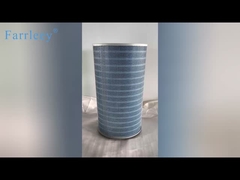 Cartouche de filtre ignifuge à haute efficacité elliptique P191920 pour filtration industrielle