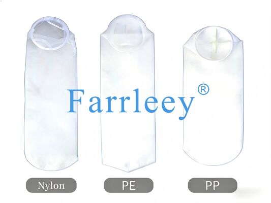 Qualité Sac filtrant industriel pour liquide avec classification de 800μm, matériau polypropylène et joint torique en acier usine